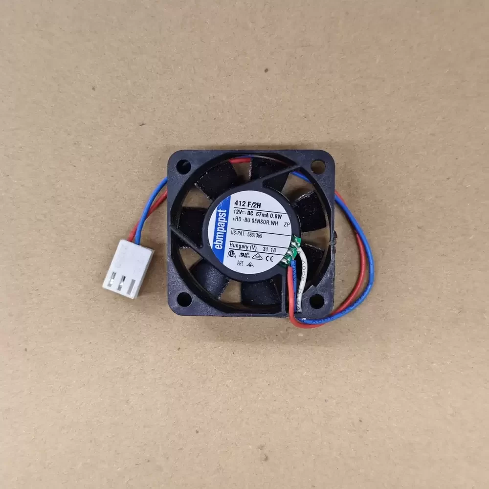 412F/2H ebmpapst 12VDC 0.8W 40x40x10mm DC Axial Fan