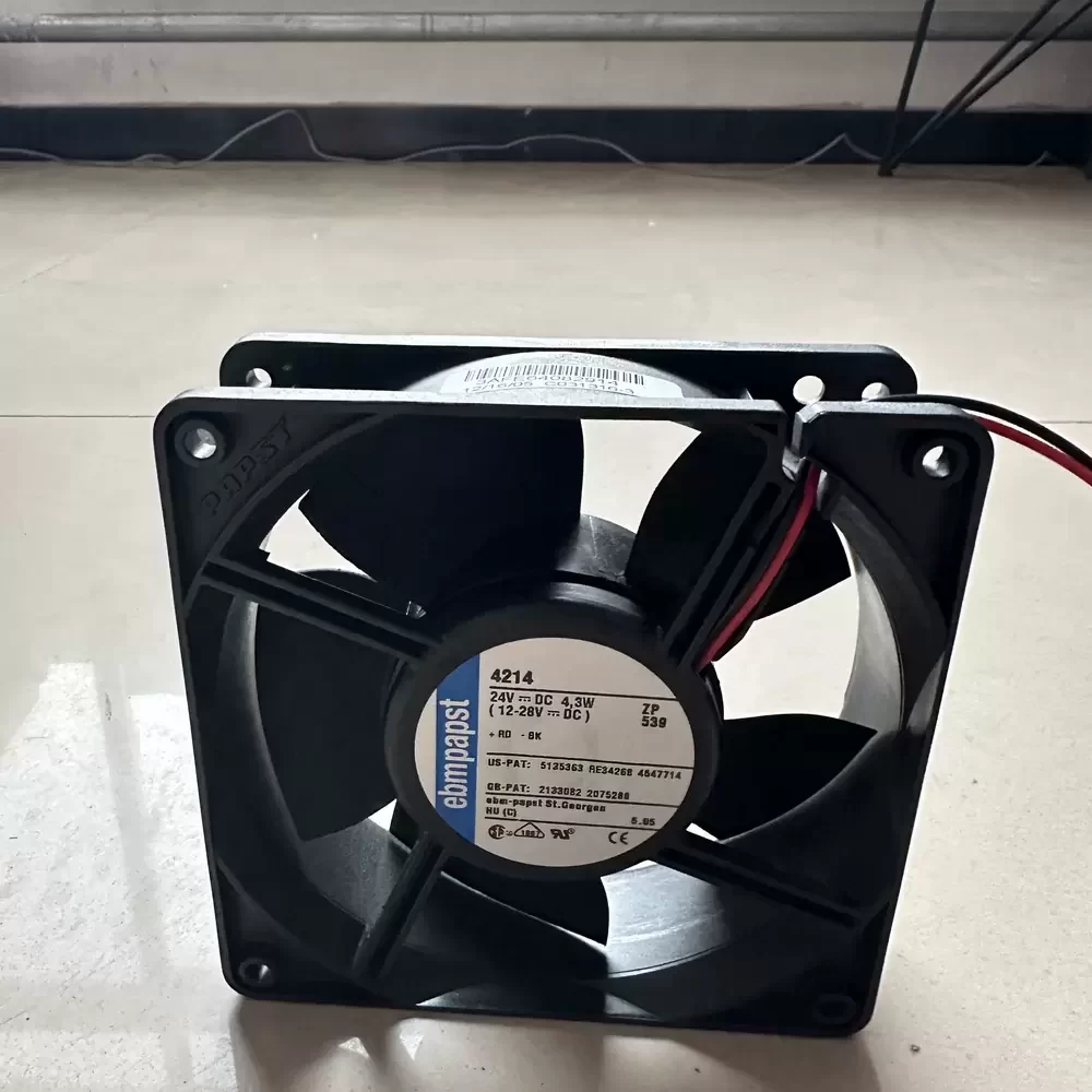 4214 ebmpapst 24VDC 4.3W 119x119x38mm Axial Fan 4214 ebmpapst 24VDC 4.3W 119x119x38mm Axial Fan