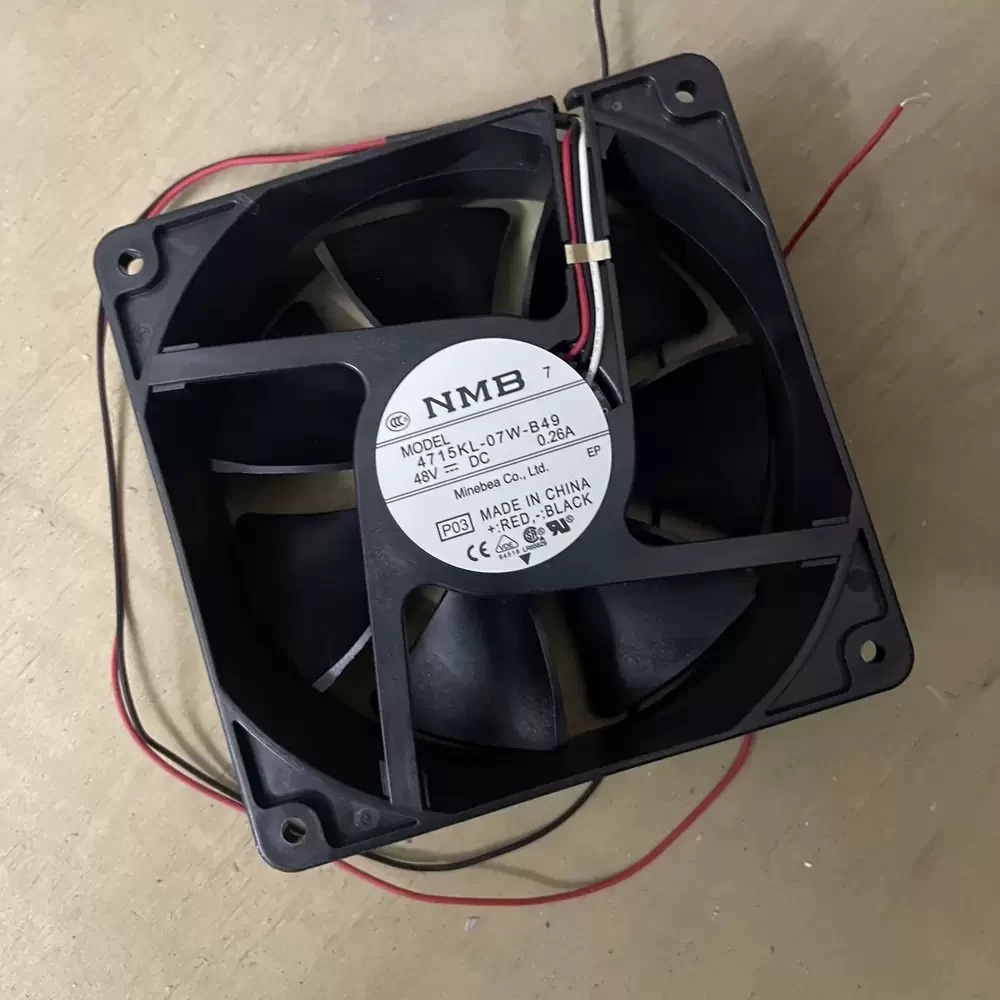 4715KL-07W-B49-P03 NMB 48VDC 120x120x38mm Axial Fan 4715KL-07W-B49-P03 NMB 48VDC 120x120x38mm Axial Fan