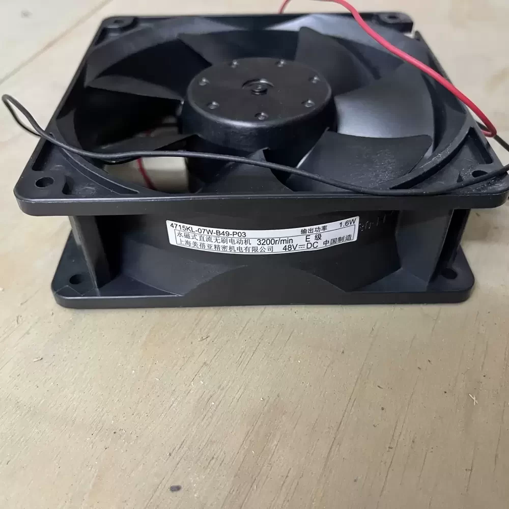 4715KL-07W-B49-P03 NMB 48VDC 120x120x38mm Axial Fan 4715KL-07W-B49-P03 NMB 48VDC 120x120x38mm Axial Fan