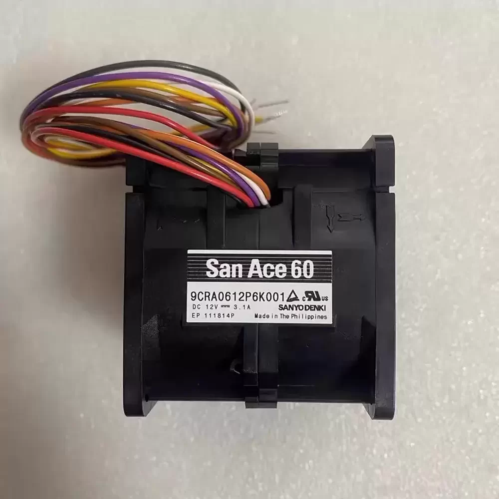 9CRA0612P6K001 Sanyo Denki 12VDC Counter Rotating Fan