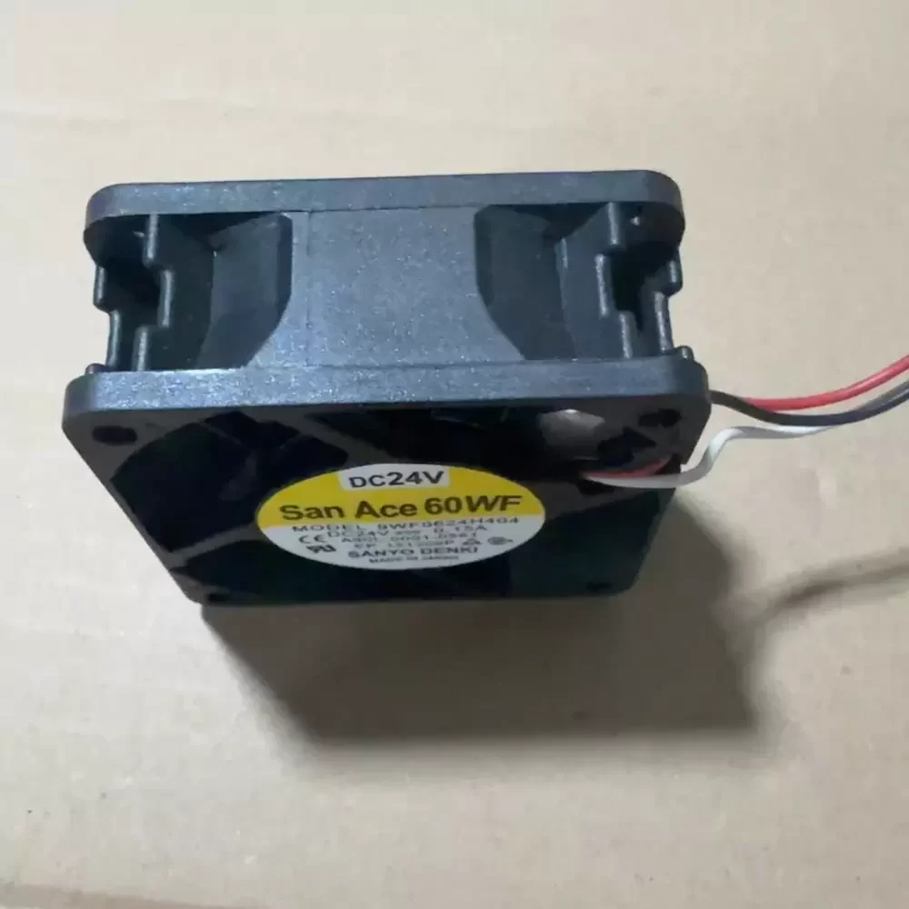 9WF0624H404 Sanyo Denki 24VDC 60x60x25mm Axial Fan 9WF0624H404 Sanyo Denki 24VDC 60x60x25mm Axial Fan