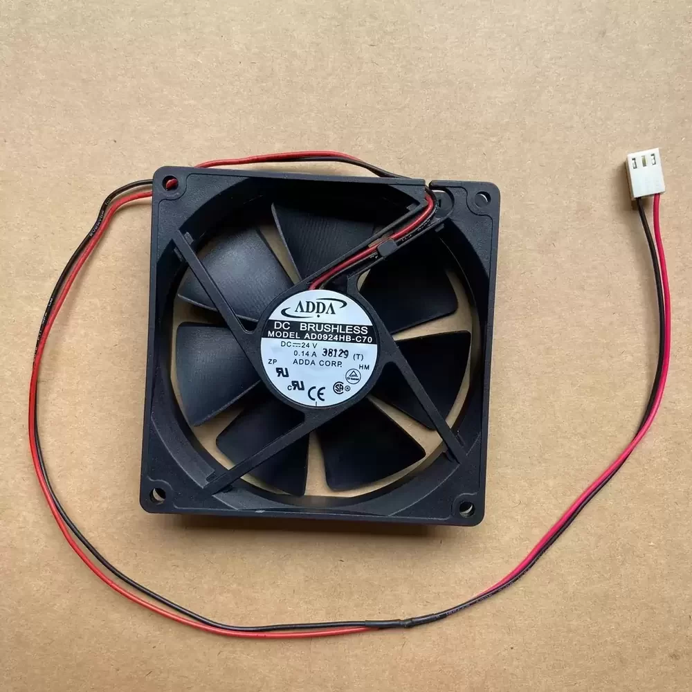 AD0924MB-C70 ADDA 24VDC 92x92x20mm Axial Fan AD0924MB-C70 ADDA 24VDC 92x92x20mm Axial Fan