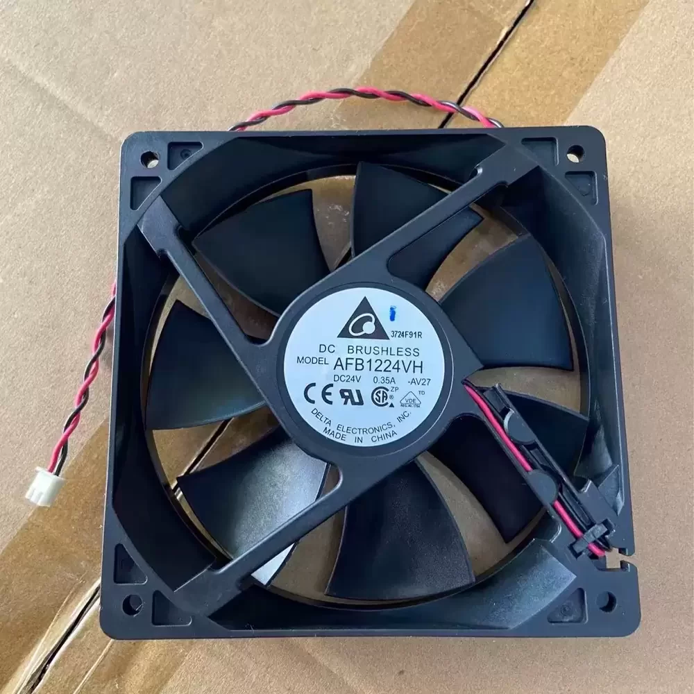 AFB1224VH-AV27 Delta 24VDC 0.35A 120x120x25mm Axial Fan