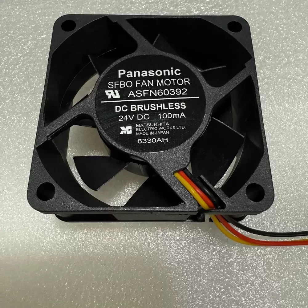 ASFN60392 Panasonic 24VDC 0.10A 60x60x25mm Axial Fan