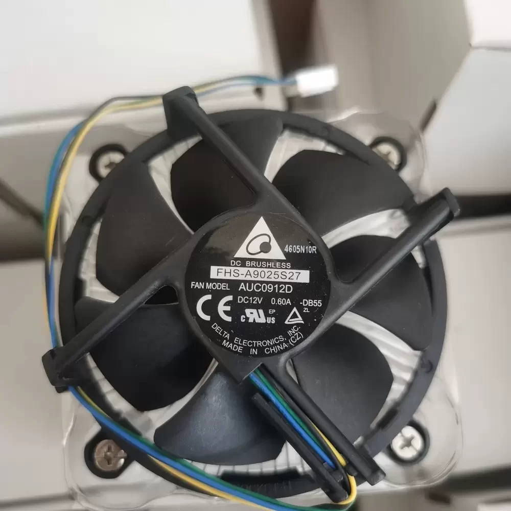 AUC0912D-DB55 Delta 12VDC 0.6A 92mm CPU Cooler Fan