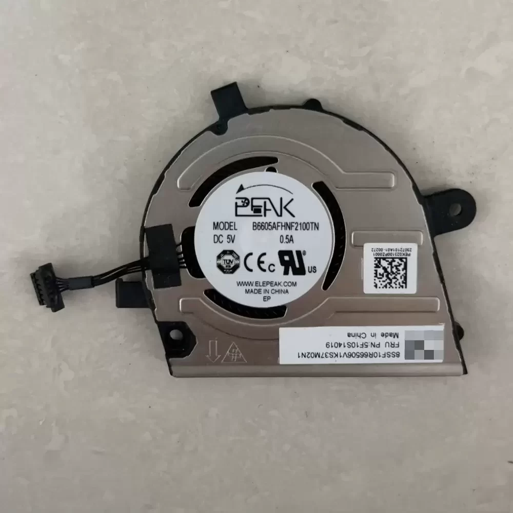 B6605AFHBF2100TN ELEPEAK 5VDC 66x60x5mm Centrifugal Blower