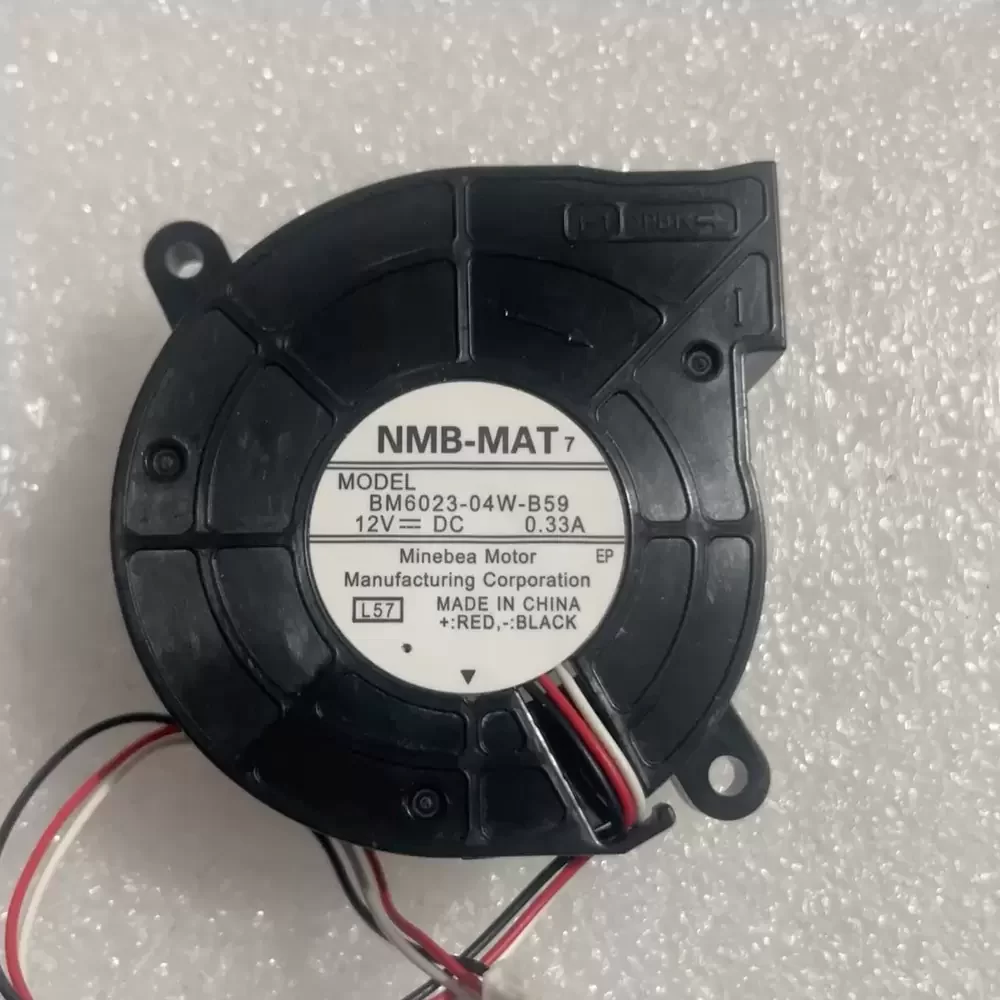 BM6023-04W-B59-L57 NMB-MAT 12VDC 60x60x23mm Blower Fan
