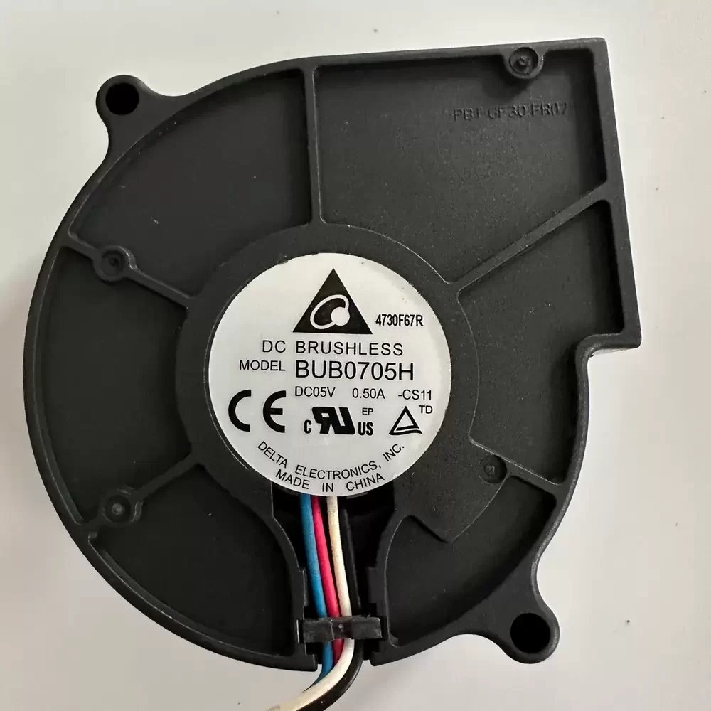 BUB0705H-CS11 Delta 5VDC 0.50A 75x75x30mm Blower BUB0705H-CS11 Delta 5VDC 0.50A 75x75x30mm Blower