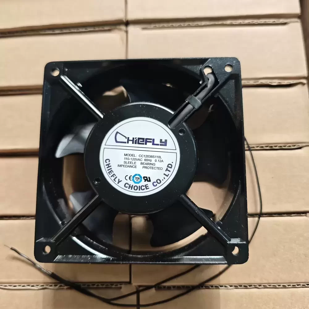 CC12038S110L Chiefly 115VAC 120x120x38mm Axial Fan