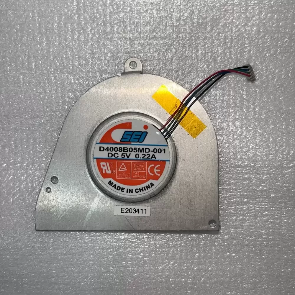 D408B05MD-001 SEI 5VDC 40x40x8mm Laptop CPU Axial Fan