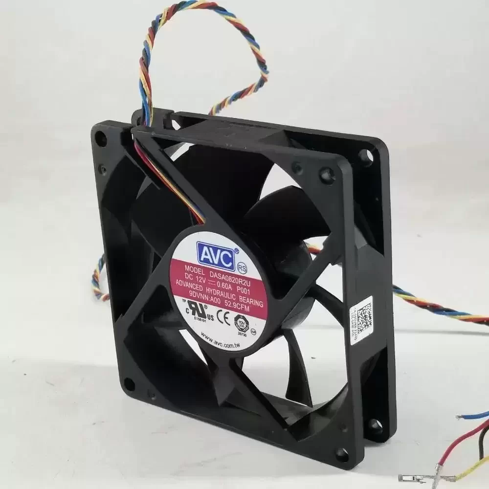 DASA0820R2U-P001 AVC 12VDC 0.60A 80x80x20mm Axial Fan DASA0820R2U-P001 AVC 12VDC 0.60A 80x80x20mm Axial Fan