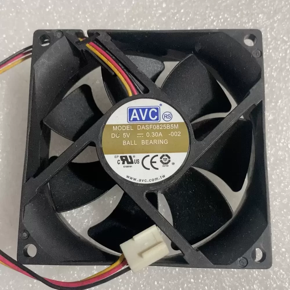 DASF0825B5M-002 AVC 5V 0.30A 80x80x25mm Axial Fan