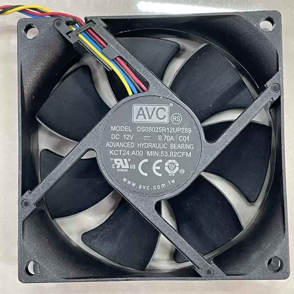DS08025R12UP289-C01 AVC 12VDC 0.70A 80x80x25mm Axial Fan