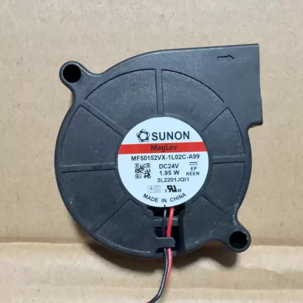 MF50152VX-1L02C-A99 Sunon 24VDC 50x50x15mm Blower MF50152VX-1L02C-A99 Sunon 24VDC 50x50x15mm Blower