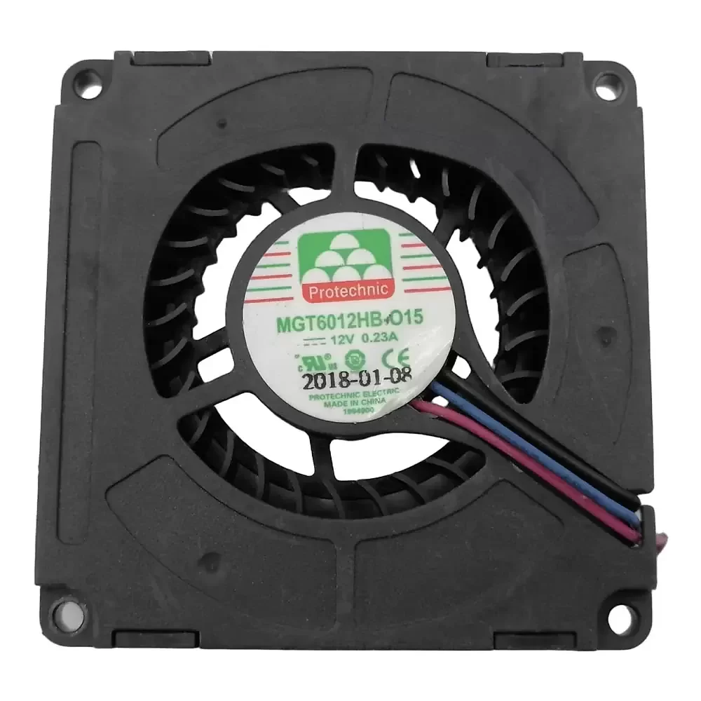 MGT6012HB-O15 Protechnic 12VDC 60x60x15mm Blower Fan MGT6012HB-O15 Protechnic 12VDC 60x60x15mm Blower Fan