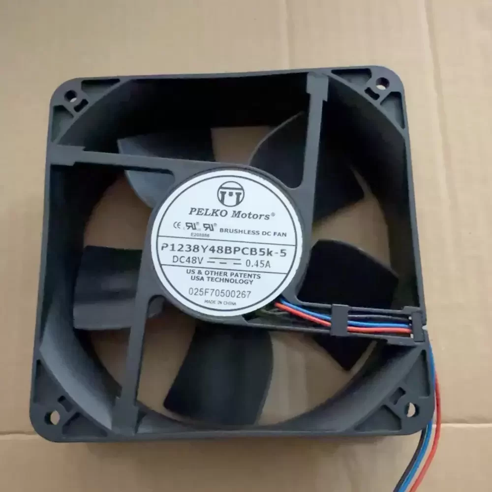 P1238Y48BPCB5k-5 PELKO Motors 48VDC 120x120x38mm Axial Fan