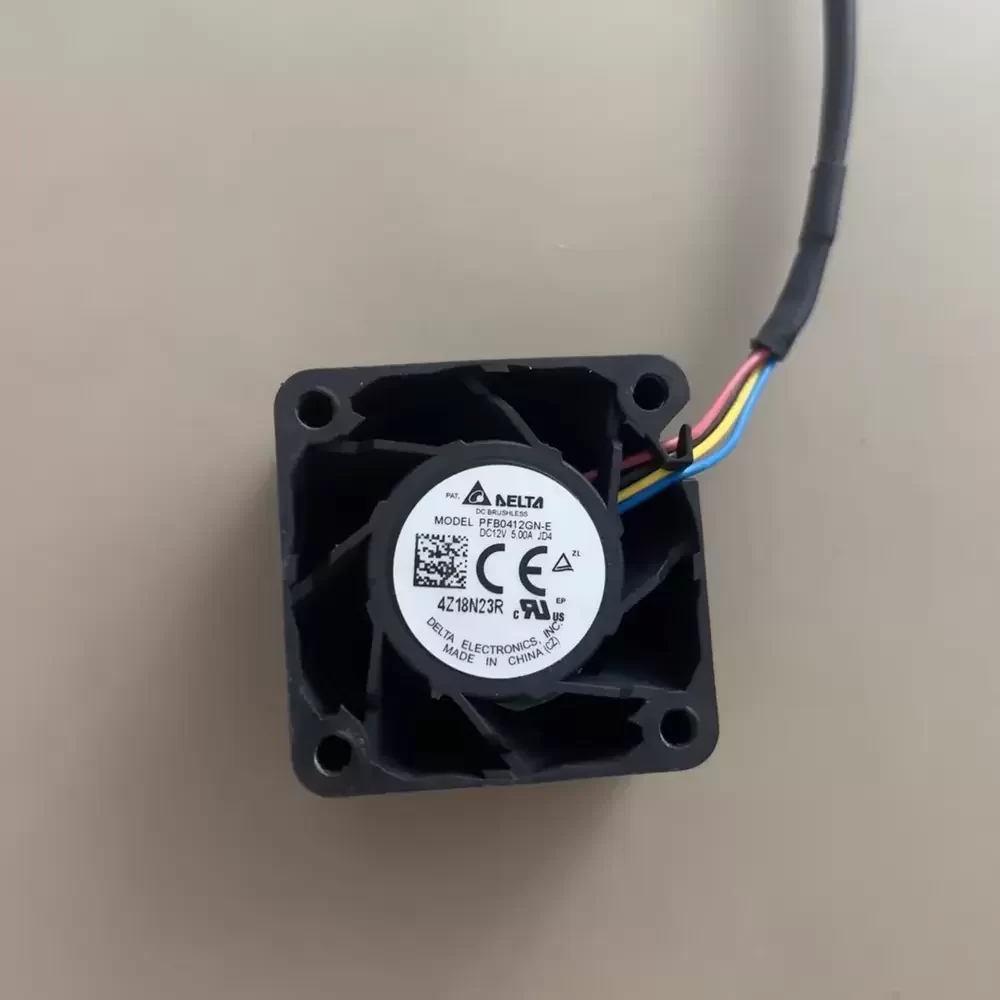 PFB0412GN-EJD4 Delta 12VDC 5.00A 40x40x28mm Axial Fan PFB0412GN-EJD4 Delta 12VDC 5.00A 40x40x28mm Axial Fan