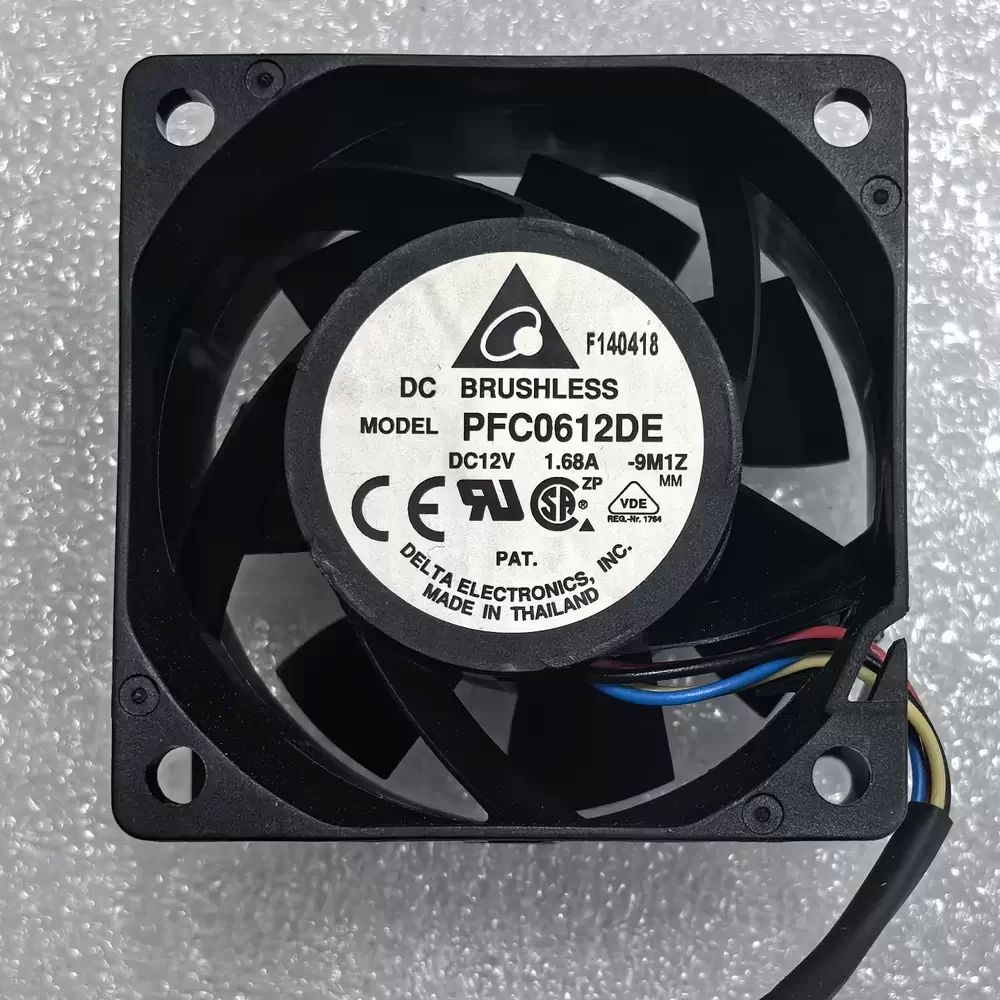 PFC0612DE-9M1Z Delta 12VDC 60x60x38mm PWM Axial Fan