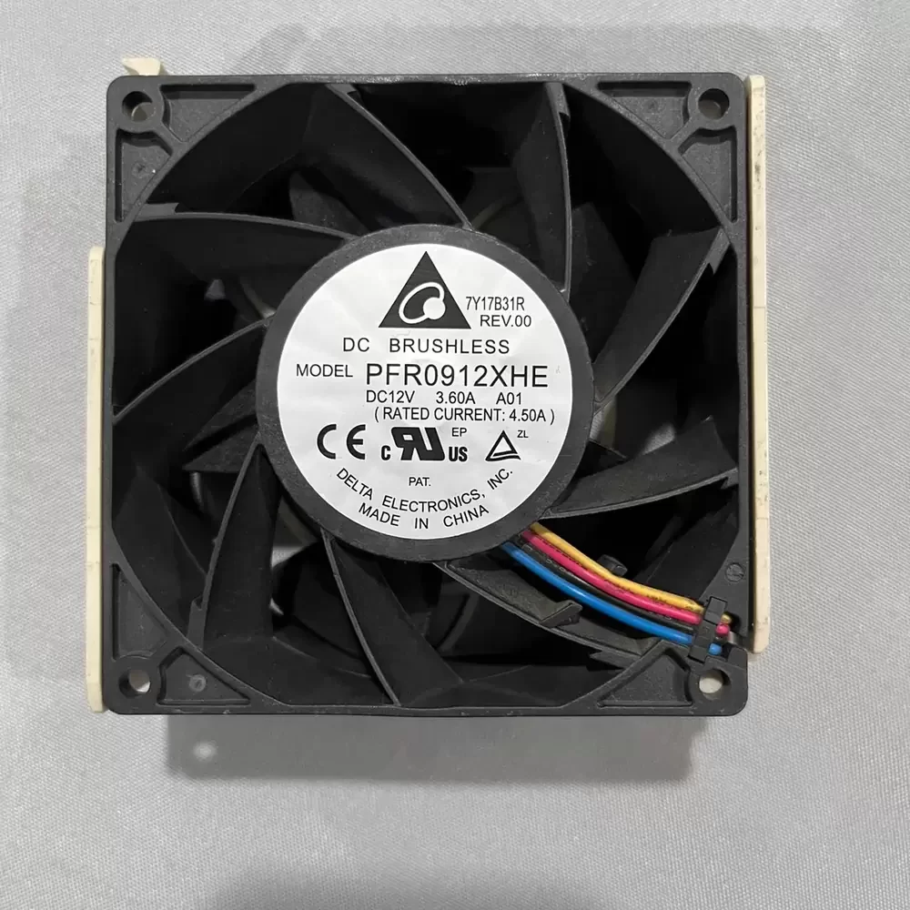 PFR0912XHE Delta 12VDC 3.6A 92x92x38mm Axial Cooling Fan