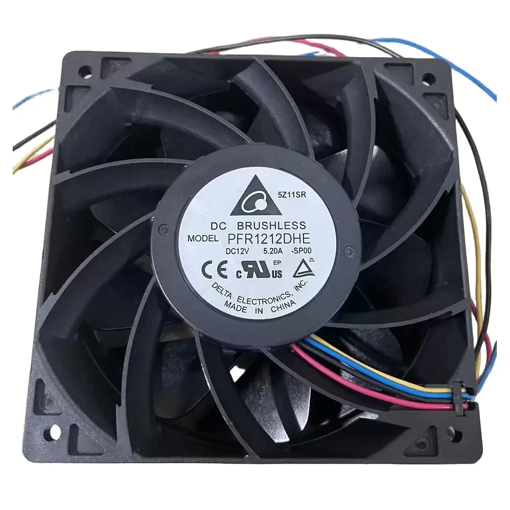 PFR1212DHE-SP00 Delta 12VDC 120x120x38mm 5.20A Axial Fan