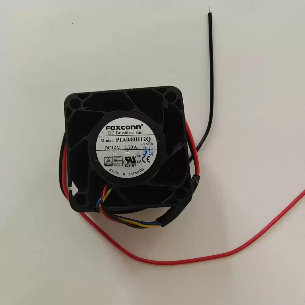 PIA040H12Q-P72-BB FOXCONN 12VDC 40x40x28mm Axial Fan