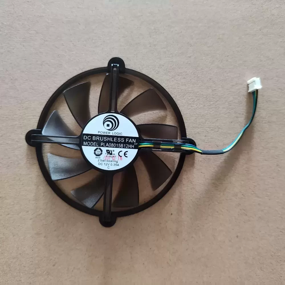PLA08015B12HH Power Logic 12VDC 0.35A 80mm Axial Fan PLA08015B12HH Power Logic 12VDC 0.35A 80mm Axial Fan