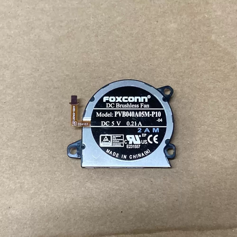 PVB040A05M-P10-04 Foxconn 5VDC 40x40x10mm Blower Fan
