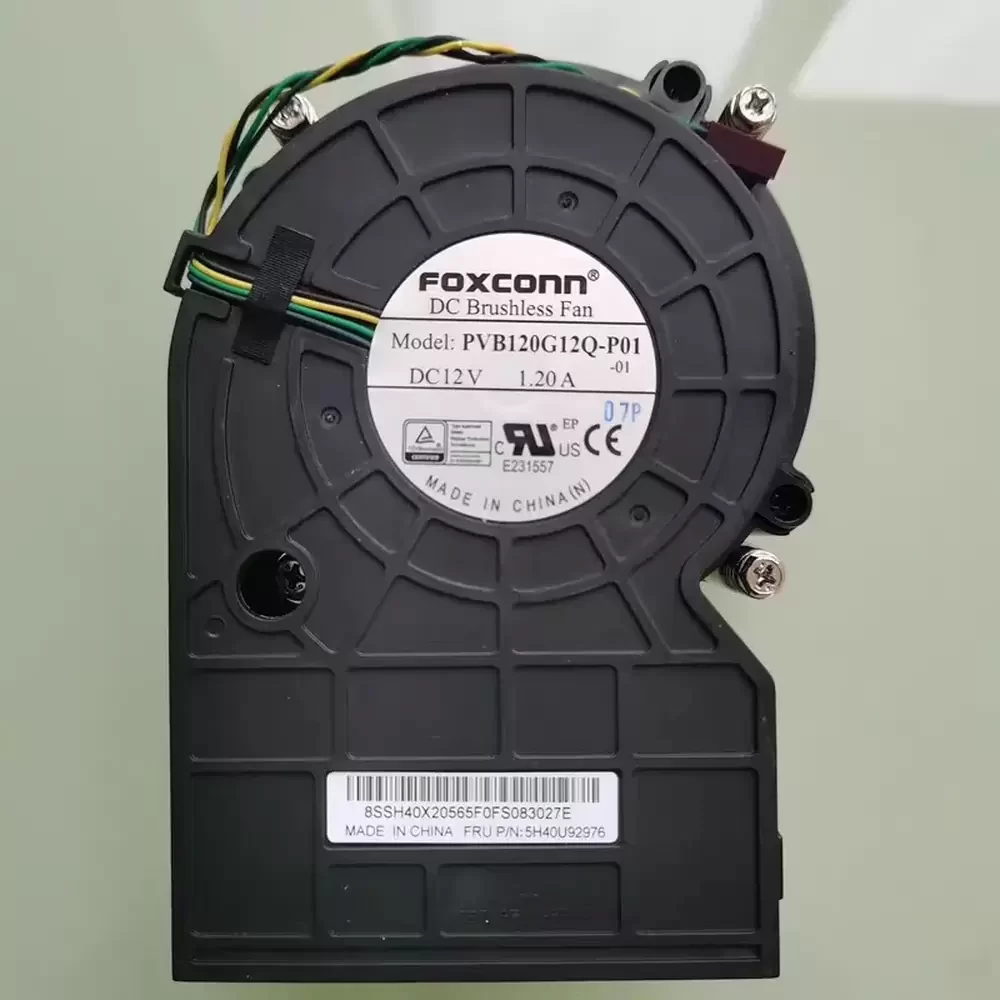 PVB120G12Q-P01-01 Foxconn 12VDC 4-Wire PWM Blower Fan