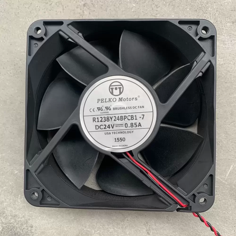 R1238Y24BPCB1-7 PELKO 24VDC 0.85A 120x120x38mm Axial Fan