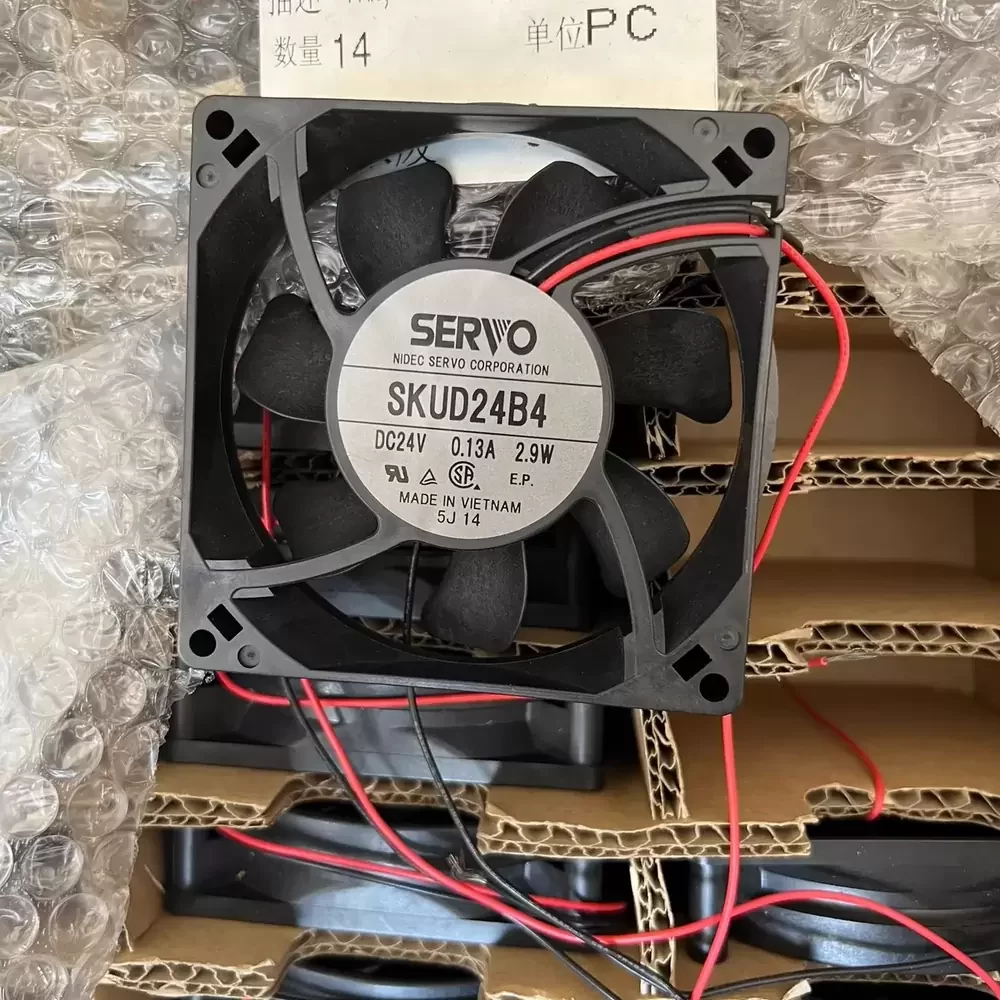 SKUD24B4 Nidec Servo 24VDC 0.13A 120x120x25mm Axial Fan SKUD24B4 Nidec Servo 24VDC 0.13A 120x120x25mm Axial Fan