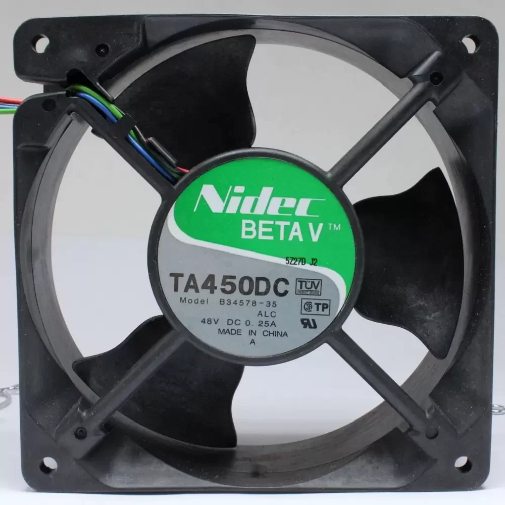 TA450DC B34578-35 Nidec 48VDC 120x120x38mm Axial Fan