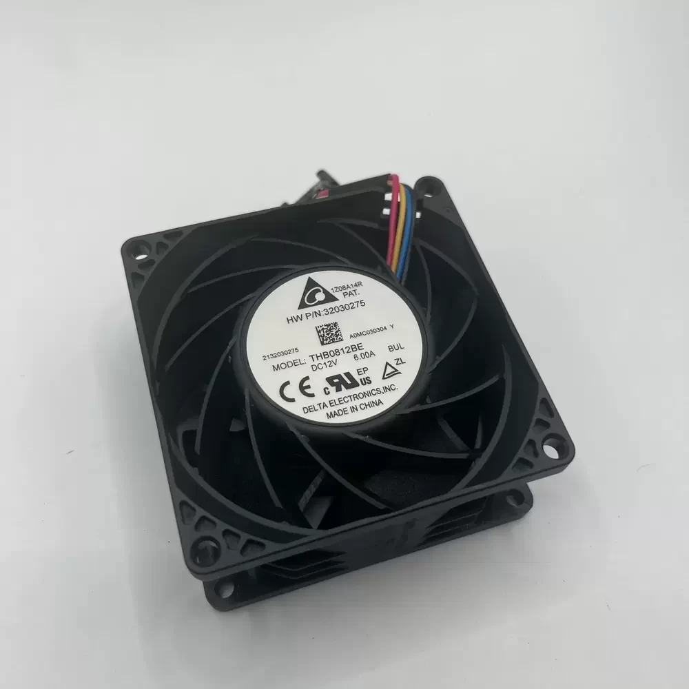 THB0812BE-BUL Delta 12VDC 80x80x38mm Axial Fan THB0812BE-BUL Delta 12VDC 80x80x38mm Axial Fan