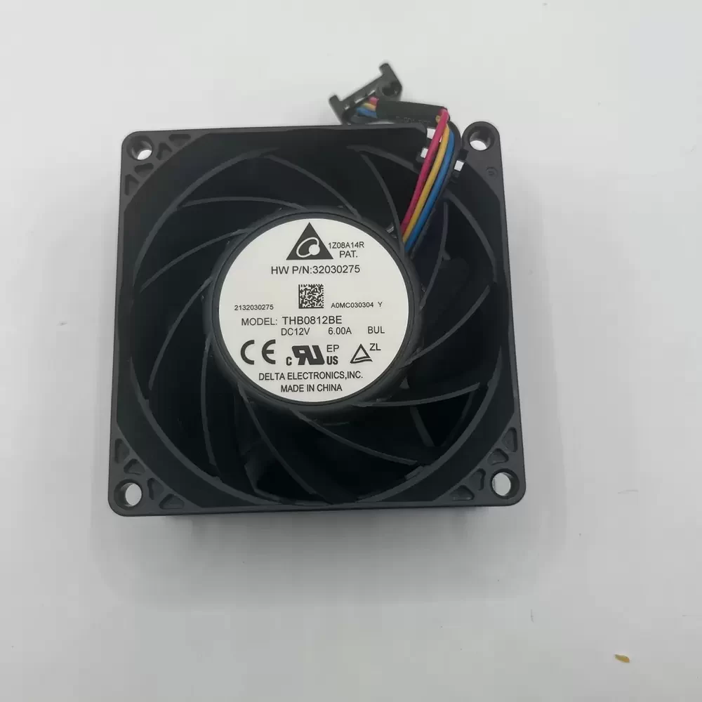 THB0812BE-BUL Delta 12VDC 80x80x38mm Axial Fan