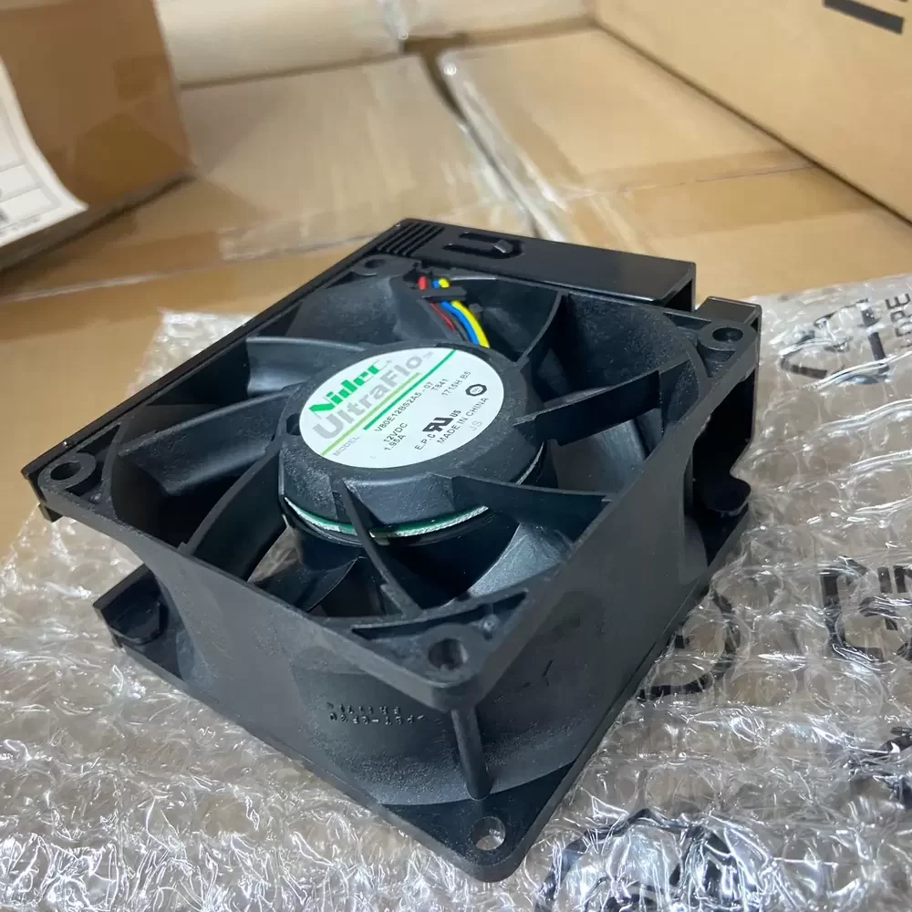 V80E12BS2A5-07T841 Nidec 12VDC 1.95A 80x80x38mm Axial Fan V80E12BS2A5-07T841 Nidec 12VDC 1.95A 80x80x38mm Axial Fan