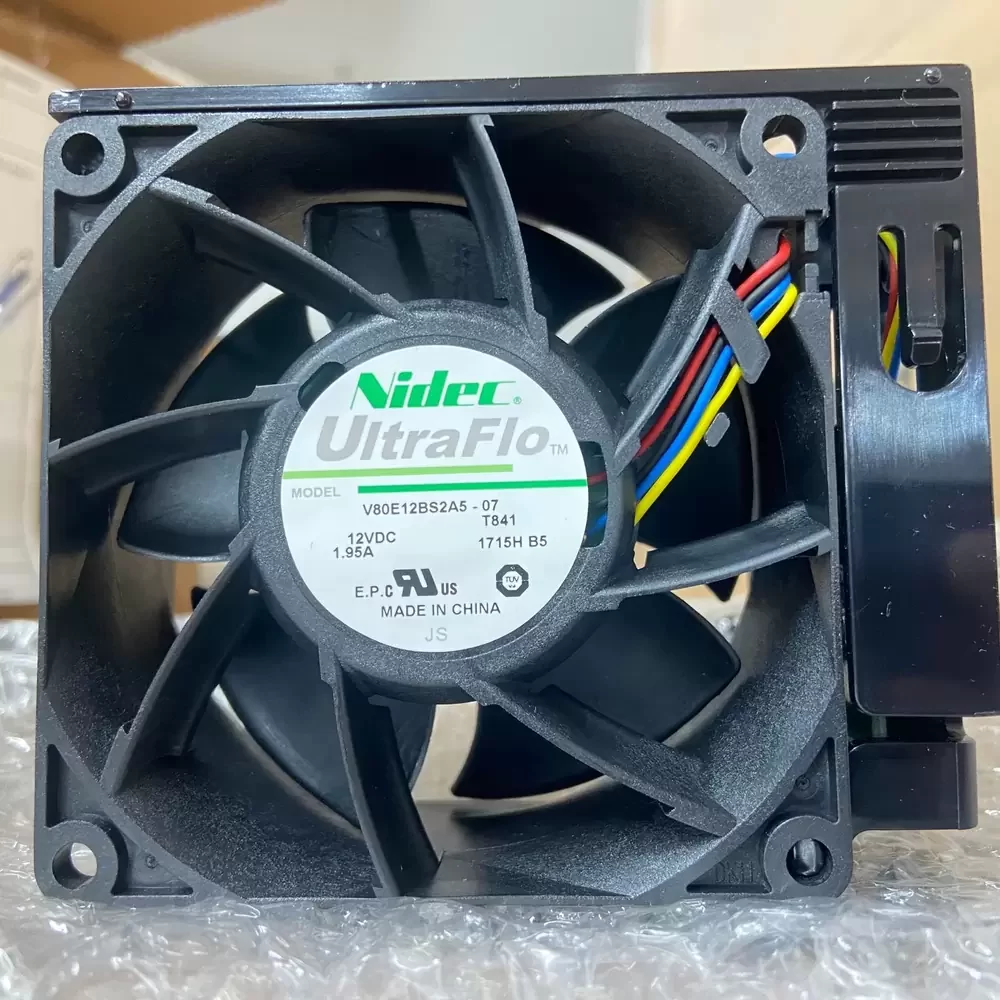 V80E12BS2A5-07T841 Nidec 12VDC 1.95A 80x80x38mm Axial Fan