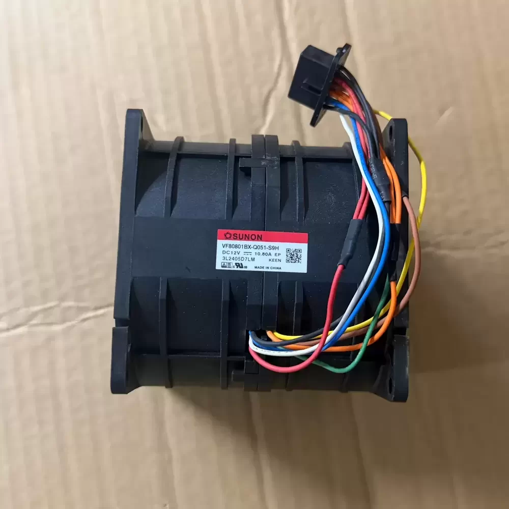 VF80801BX-Q051-S9H Sunon 12VDC 80x80x80mm Dual Motor Blower VF80801BX-Q051-S9H Sunon 12VDC 80x80x80mm Dual Motor Blower