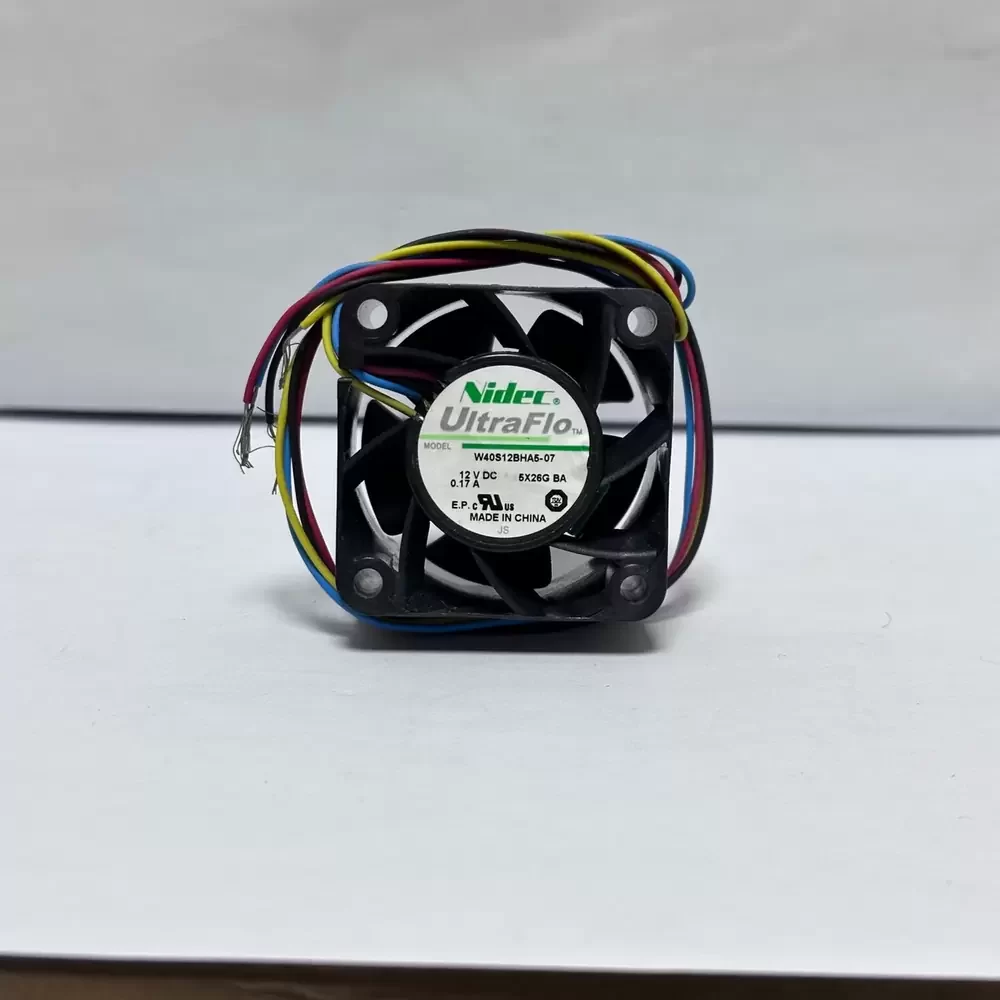 W40S12BHA5-07 Nidec 12VDC 0.17A 40x40x28mm Axial Fan