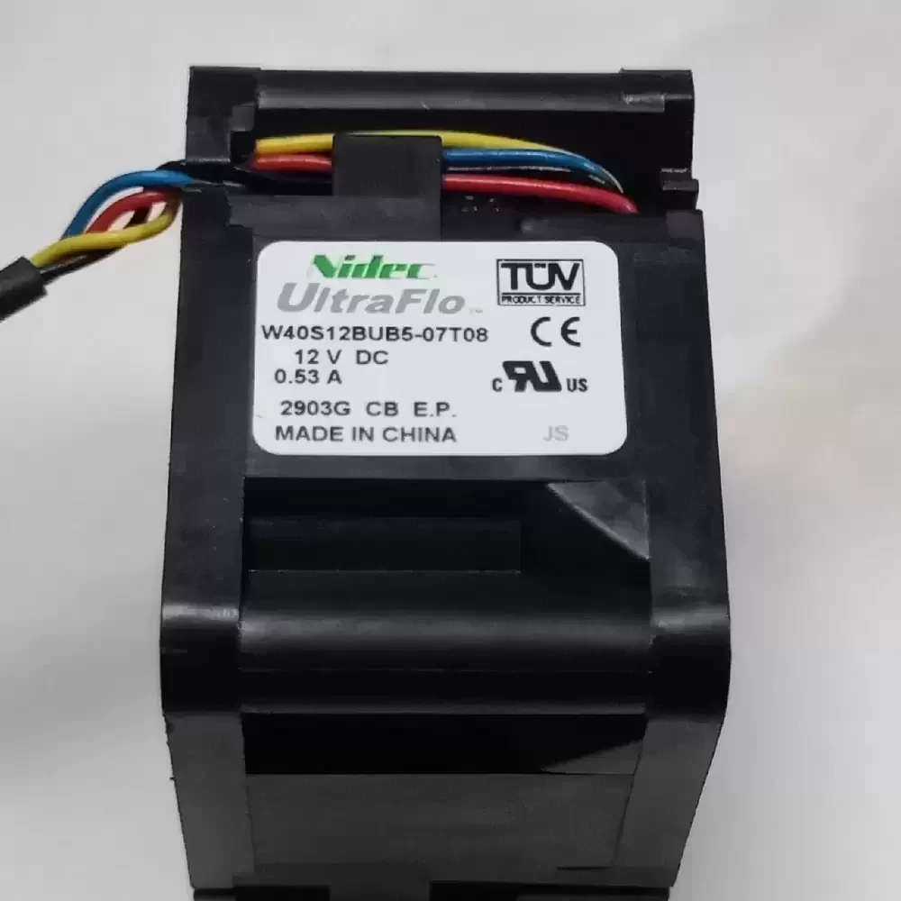 W40S12BUB5-07T08 Nidec 12VDC 0.53A 40x40x28mm Axial Fan
