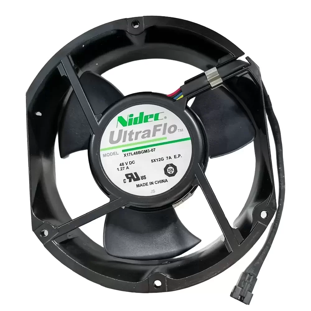 X17L48BGM3-07 Nidec 48VDC 1.27A 172x150x51mm Axial Fan