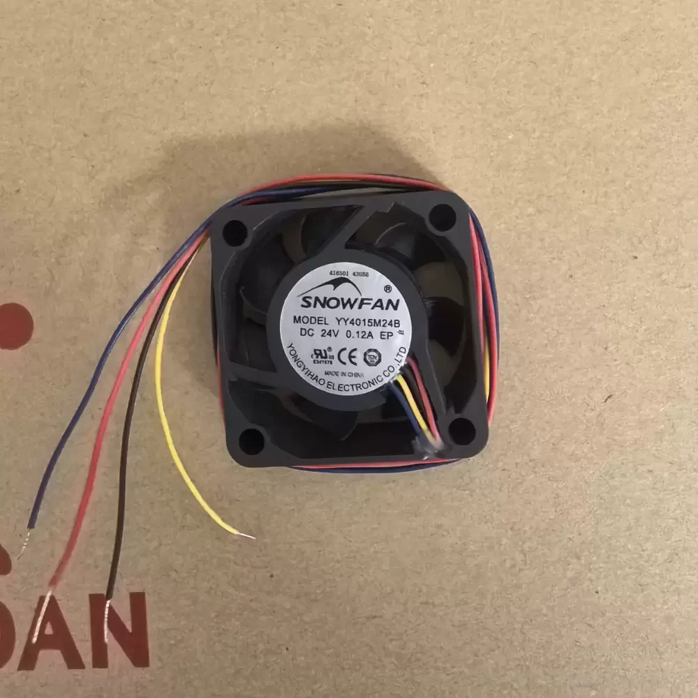 YY4015M24B SNOWFAN 24VDC 40x40x15mm 4-Wire Axial Fan