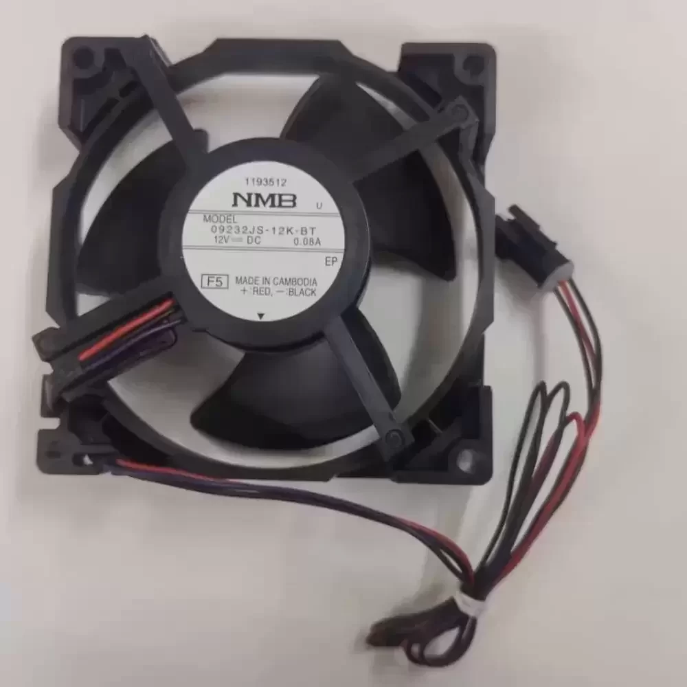 0932JS-12K-BT-F5 NMB 12VDC 0.08A 92x32mm Refrigerator Fan