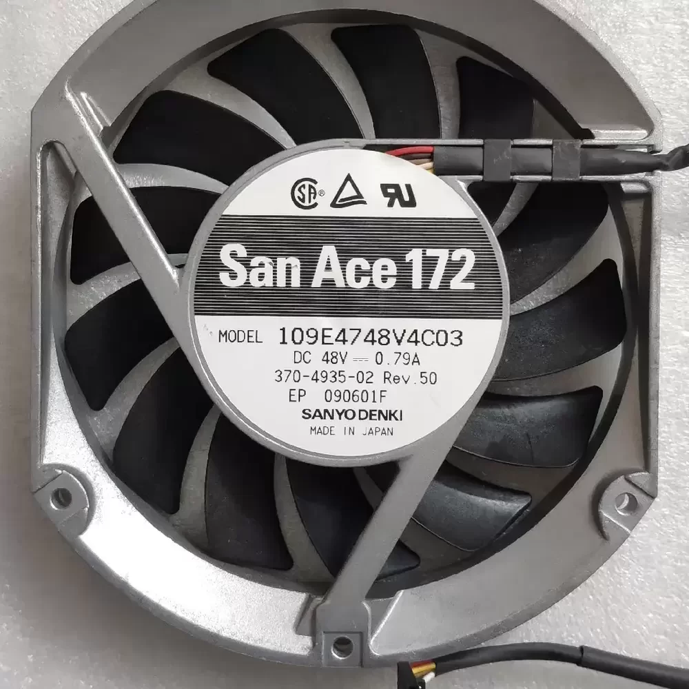 109E4748V4C03 Sanyo Denki 48VDC 37W 172mm Cooling Fan