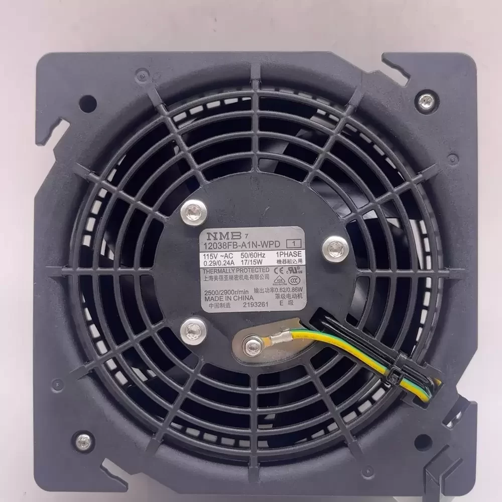 12038FB-A1N-WPD-1 NMB 115VAC 17W 119mm AC Axial Fan
