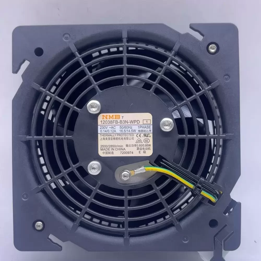 12038FB-B3N-WPD-1 NMB 230VAC 120x120x38mm Axial Fan