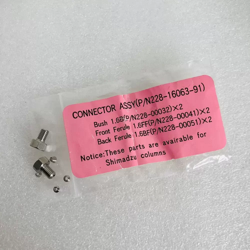 228-16063-91 Shimadzu 1.6mmOD SUS316 Capillary Connector