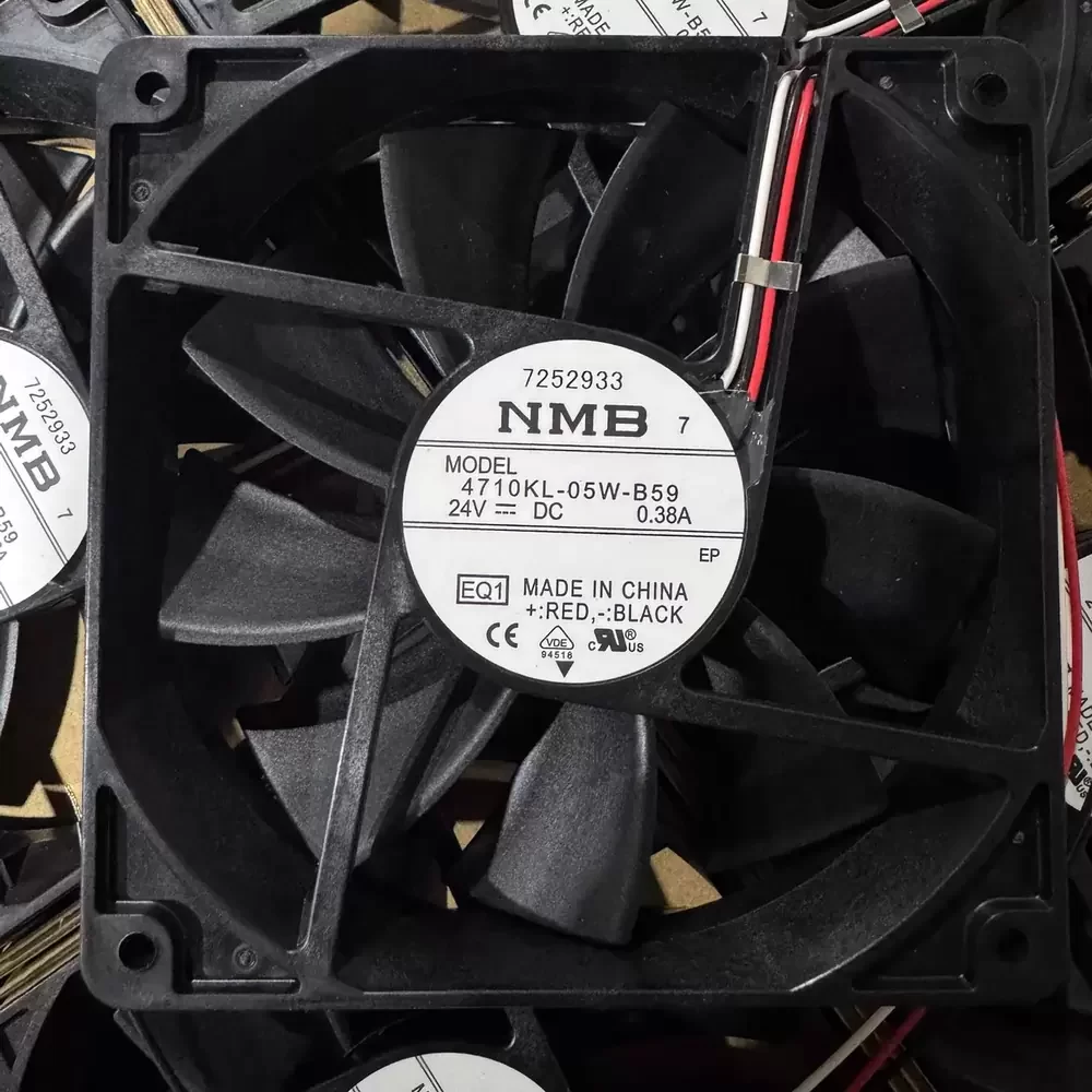 4710KL-05W-B59-EQ1 NMB 24VDC 114.7CFM 119mm DC Axial Fan