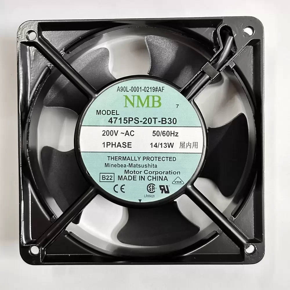 4715PS-20T-B30-B22 NMB 200VAC 14W 119x119x38mm AC Axial Fan