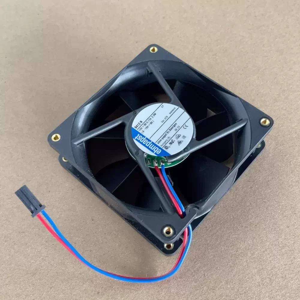 8412N-478 ebm-papst 12VDC 2.0W 80x80x25mm Axial Fan 8412N-478 ebm-papst 12VDC 2.0W 80x80x25mm Axial Fan