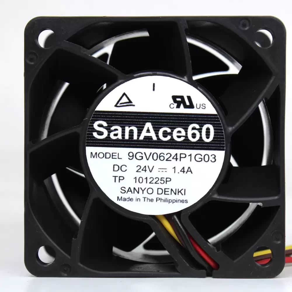 9GV0624P1G03 Sanyo Denki 24VDC 1.4A 60x60x38mm Axial Fan